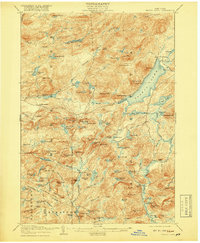 preview thumbnail of historical topo map of Hamilton County, NY in 1908