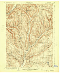 Download a high-resolution, GPS-compatible USGS topo map for Pitcher, NY (1925 edition)