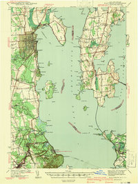 preview thumbnail of historical topo map of Clinton County, NY in 1941