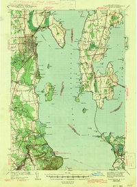 Download a high-resolution, GPS-compatible USGS topo map for Plattsburg, NY (1943 edition)