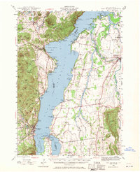 Download a high-resolution, GPS-compatible USGS topo map for Port Henry, NY (1971 edition)