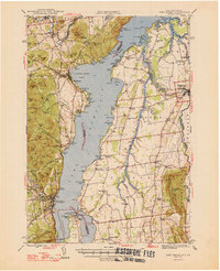 preview thumbnail of historical topo map of Essex County, NY in 1947