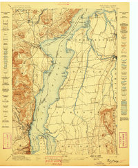 1898 Map of Vergennes, VT