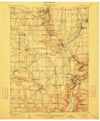 Download a high-resolution, GPS-compatible USGS topo map for Portage, NY (1912 edition)