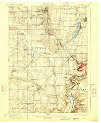 Download a high-resolution, GPS-compatible USGS topo map for Portage, NY (1926 edition)
