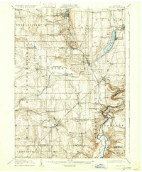 Download a high-resolution, GPS-compatible USGS topo map for Portage, NY (1932 edition)