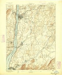 1893 Map of Poughkeepsie