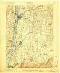 Download a high-resolution, GPS-compatible USGS topo map for Poughkeepsie, NY (1917 edition)