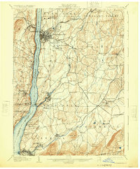 Download a high-resolution, GPS-compatible USGS topo map for Poughkeepsie, NY (1925 edition)