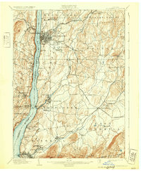 preview thumbnail of historical topo map of Poughkeepsie, NY in 1903