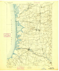 preview thumbnail of historical topo map of Pulaski, NY in 1895