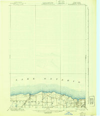 Download a high-resolution, GPS-compatible USGS topo map for Pultneyville, NY (1939 edition)