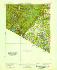 preview thumbnail of historical topo map of Rockland County, NY in 1931