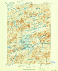 Download a high-resolution, GPS-compatible USGS topo map for Raquette Lake, NY (1951 edition)