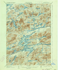 Download a high-resolution, GPS-compatible USGS topo map for Raquette Lake, NY (1933 edition)