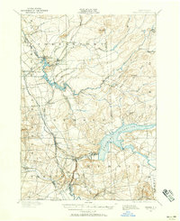 1897 Map of Remsen, 1958 Print