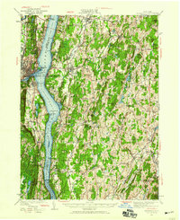 preview thumbnail of historical topo map of Dutchess County, NY in 1934