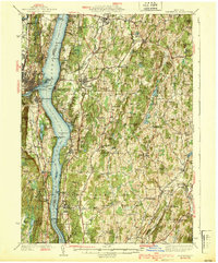 preview thumbnail of historical topo map of Dutchess County, NY in 1939