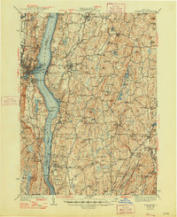 preview thumbnail of historical topo map of Dutchess County, NY in 1939