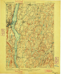 Download a high-resolution, GPS-compatible USGS topo map for Rhinebeck, NY (1901 edition)