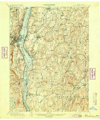 Download a high-resolution, GPS-compatible USGS topo map for Rhinebeck, NY (1904 edition)