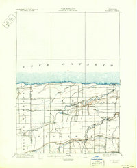 Download a high-resolution, GPS-compatible USGS topo map for Ridgeway, NY (1943 edition)