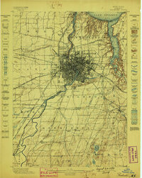 1898 Map of Rochester