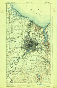 Download a high-resolution, GPS-compatible USGS topo map for Rochester, NY (1926 edition)