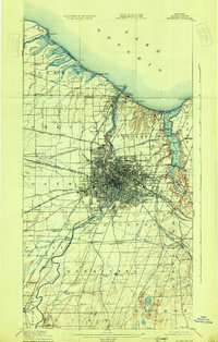 Download a high-resolution, GPS-compatible USGS topo map for Rochester, NY (1931 edition)