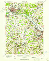 Download a high-resolution, GPS-compatible USGS topo map for Rome, NY (1952 edition)