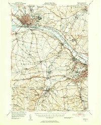Download a high-resolution, GPS-compatible USGS topo map for Rome, NY (1952 edition)