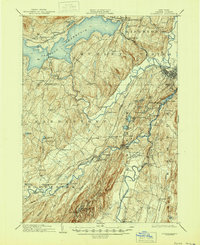 Download a high-resolution, GPS-compatible USGS topo map for Rosendale, NY (1945 edition)