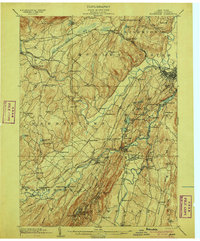 1903 Map of Rosendale
