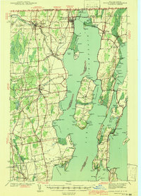 Download a high-resolution, GPS-compatible USGS topo map for Rouses Point, NY (1941 edition)