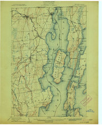 Download a high-resolution, GPS-compatible USGS topo map for Rouses Point, NY (1913 edition)