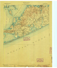 Download a high-resolution, GPS-compatible USGS topo map for Sag Harbor, NY (1904 edition)