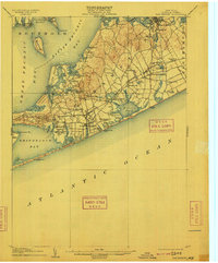 Download a high-resolution, GPS-compatible USGS topo map for Sag Harbor, NY (1909 edition)