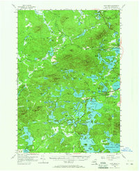 Download a high-resolution, GPS-compatible USGS topo map for Saint Regis, NY (1966 edition)