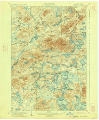 Download a high-resolution, GPS-compatible USGS topo map for Saint Regis, NY (1927 edition)