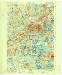 Download a high-resolution, GPS-compatible USGS topo map for Saint Regis, NY (1933 edition)