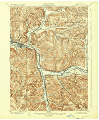 Download a high-resolution, GPS-compatible USGS topo map for Salamanca, NY (1935 edition)
