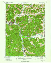 Download a high-resolution, GPS-compatible USGS topo map for Salamanca, NY (1962 edition)