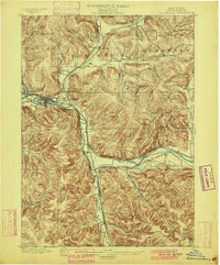 Download a high-resolution, GPS-compatible USGS topo map for Salamanca, NY (1900 edition)