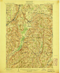 Download a high-resolution, GPS-compatible USGS topo map for Sangerfield, NY (1907 edition)
