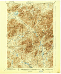 Download a high-resolution, GPS-compatible USGS topo map for Santanoni, NY (1940 edition)