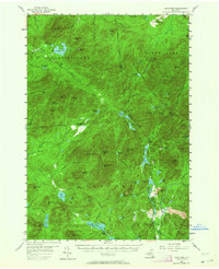 Download a high-resolution, GPS-compatible USGS topo map for Santanoni, NY (1964 edition)