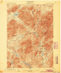 Download a high-resolution, GPS-compatible USGS topo map for Santanoni, NY (1904 edition)