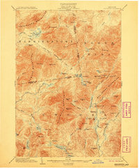 Download a high-resolution, GPS-compatible USGS topo map for Santanoni, NY (1906 edition)