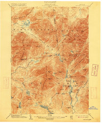 Download a high-resolution, GPS-compatible USGS topo map for Santanoni, NY (1915 edition)