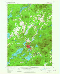 Download a high-resolution, GPS-compatible USGS topo map for Saranac Lake, NY (1964 edition)